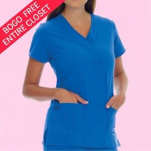 Jockey V-Neck Scrub Top Size 2X